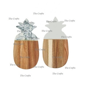 Ensemble de deux planches à découper de formes différentes avec planche à découper de vaisselle de la plus haute qualité pour la cuisine de restaurant - Product Image 2