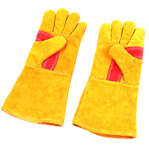 Gants de soudage en cuir de vache de qualité supérieure gants de travail pour gant de mécanicien de soudeur très durable meilleur produit de qualité - Product Image 6