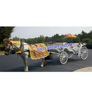 Victoria Calèche De Mariage Indien Mariage Décoré Calèches - Product Image 1