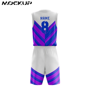 Maillot et short de basket-ball de haute qualité pour hommes, uniforme d'équipe sans manches, combinaisons d'entraînement blanches, nouvelle collection, - Product Image 6