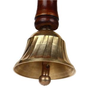 High quality polished brass Pooja Bell for Home Pooja Room at wholesale price - Product Image 4