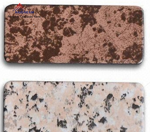 Nhôm <span class=keywords><strong>Composite</strong></span> Panels Trắng Đá Ốp Trắng Đen Lớp Phủ Alucobond - Product Image 4