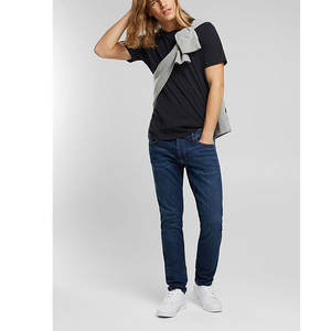 เสื้อยืดเข้ารูปแบบพรีเมี่ยมสำหรับผู้ชายเสื้อยืดคอกลมเสื้อยืดผ้าฝ้ายผสมโพลี - Product Image 2