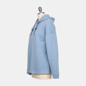 Women Sweatshirt Polyester Long Sleeve Crop Tops Short Hooded Pullover Hoodies as per customer requirement and demand - Product Image 4