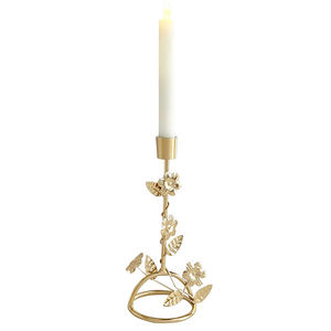 Bougeoir en fer fait main avec motif d'oiseau pour la décoration de la maison et Noël - Product Image 2