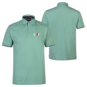 GAF Vente en gros Personnalisez votre logo de marque 65% polyester 35% coton T-shirt blanc pour hommes T-shirts unis et décontractés pour hommes - Product Image 4
