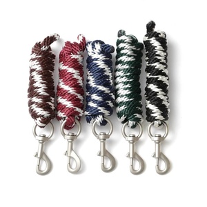 Corde de dressage équestre synthétique colorée et durable de haute qualité avec raccords en acier inoxydable – Fabricant indien - Product Image 4