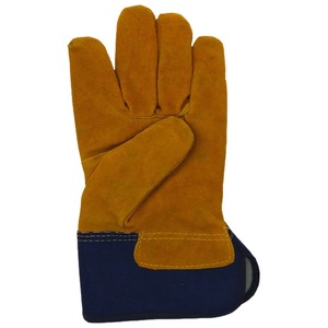 Gants de travail professionnels en cuir, sécurité, Logo OEM personnalisé, vente en gros, à prix d'usine - Product Image 3