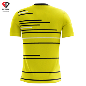 Maillot de football personnalisé de conception professionnelle, nouveau, de qualité supérieure, avec des coutures soignées, violet et blanc, sublimation, col rond, sans couture, 100% - Product Image 3