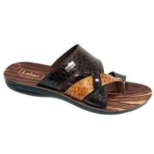 Chanclas informales de PU para hombre y niño, zapatillas brillantes para exterior - Product Image 1