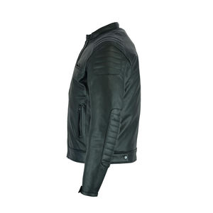 Chaqueta de cuero con estampado personalizado para hombre, chaqueta de cuero de la mejor calidad, a la moda, precio barato, mejor fabricante, novedad, gran oferta - Product Image 3