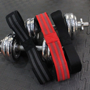 Dernières Créations Gym Levage Figure 8 Bretelles Personnalisé Logo Haltérophilie Figure 8 Coton Bretelles - Product Image 3