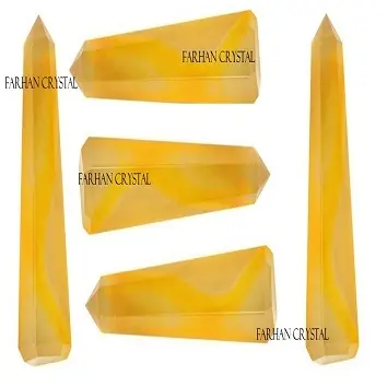 wholesale natural golden quartz obelisk points wands/healing,meditation /reasonable price/gemstone crystal tower/healing stick