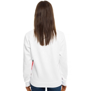 Sudaderas con logotipo personalizado Unisex para mujer de manga larga de algodón orgánico polar de gran tamaño liso sudaderas con capucha sudadera ropa de mujer - Product Image 3