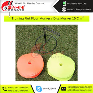 Marcador de suelo plano de 15 cm/6 \ ", marcador de disco de goma para entrenamiento de fútbol, guantes de portero para deportes, fabricante directo - Product Image 4