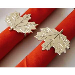 Anneaux de serviette en métal de luxe en gros d'usine Design classique en fer pour la fête de mariage ou l'utilisation de table disponibles au prix de gros - Product Image 2