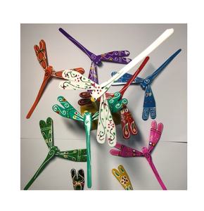 Artisanat vietnamien Libellule en bambou naturel Équilibre coloré au meilleur prix//Rachel: +84896436456 - Product Image 1