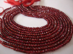 ลูกปัดพลอยโกเมนธรรมชาติคุณภาพสูง - Product Image 3