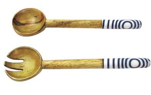 Cuchara para servir de madera para cocina y mesa, alta calidad, superventas, MANGO, cucharas de madera - Product Image 3