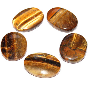 Best-seller Oeil de Tigre Cabochons Ovale Pierre Naturelle à Vendre - Product Image 1
