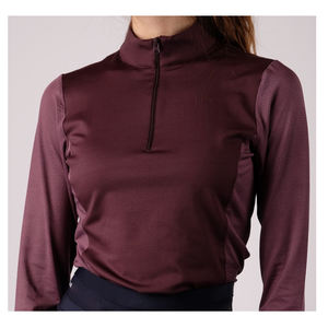 Camisas de equitación para mujer Baselayer Top Show Shirt Sportswear Ropa ecuestre personalizada de alta calidad Camisa de equitación al por mayor - Product Image 1