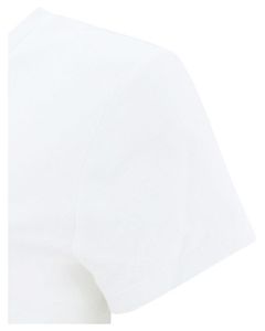 Polo estampado para mujer, Material PERSONALIZADO, blanco - Product Image 4