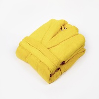 Albornoces de algodón 100% de lujo de grado de exportación personalizados Unisex de talla grande Terry sólido transpirable invierno adultos directo