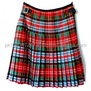 Adjustable Sizes Fashion <b>Ladies</b> Kilts <b>Tartan</b> Best Quality Uniform Scottish Kilts Traditional <b>Dress</b> Kilts for Women's Custom logo - Product Image 6