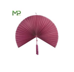 Abanicos de bambú plegados a mano de color personalizado decoración del hogar de estilo brillante y natural - Product Image 1