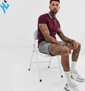 Polo deportivo de secado rápido para hombre, camisa de alta calidad con logotipo personalizado a la moda, 100% algodón, para exteriores, novedad - Product Image 4