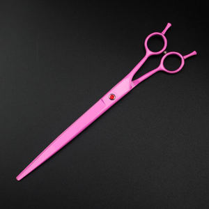 Tijeras profesionales de acero inoxidable 440c para mascotas, tijeras rectas de alta calidad para aseo de perros - Product Image 2