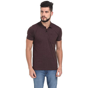 Estampado sólido informal de media manga para hombre de alta calidad para Polos Diseño de cuello vuelto hecho a medida Ecológico y en venta - Product Image 5