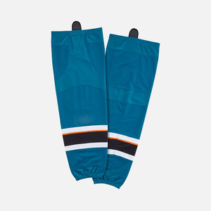 Wholesale Custom Hockey <b>Socks</b> Sublimation Printing Best Quality Ice Hockey Sports Wear <b>Polyester</b>/Cotton Elastic Waist Custom - Product Image 1