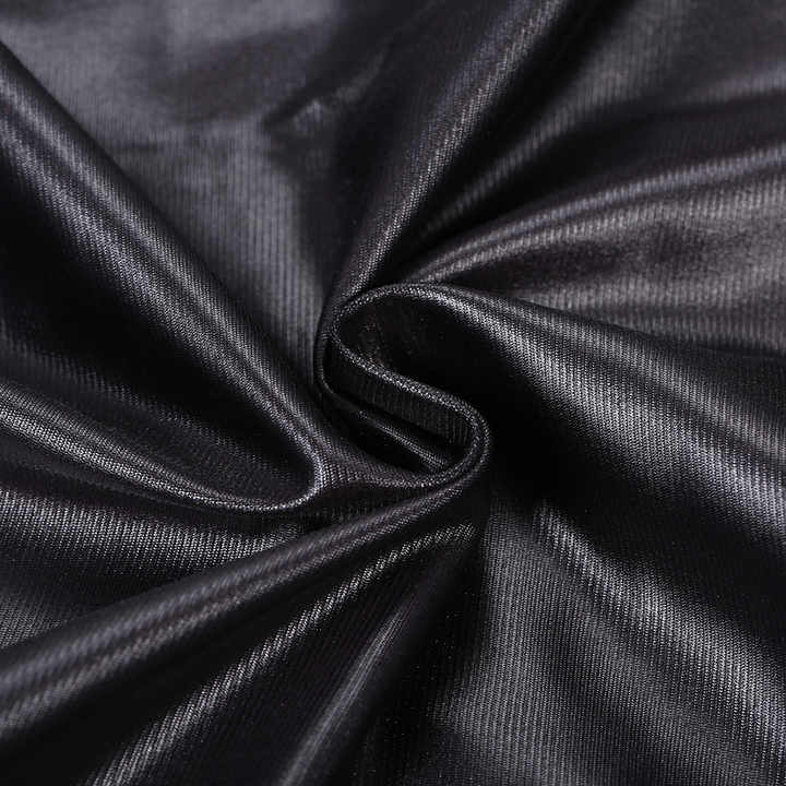 Fashion Leather Skirts Woman Hot Sales Black Pleated