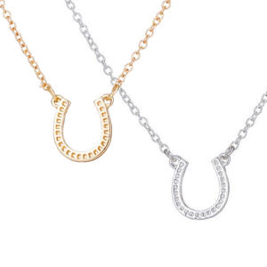 Wholesale Jewelry Pendant Stainless Steel Horse Shoe Gold Horseshoe - Product Image 2
