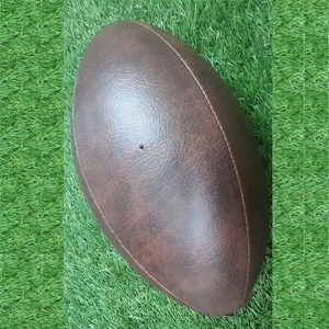 Pelota de fútbol americano y Rugby de alta durabilidad, logotipo personalizado, resistencia al desgaste de cuero y goma elástica, oferta promocional - Product Image 4