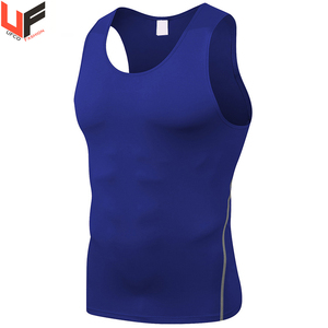 Fabricante al por mayor nuevo diseño de algodón sin mangas hombres camisetas sin mangas cómodas Camisetas interiores de fitness - Product Image 3