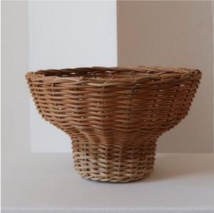 Round Rattan <b>Food</b> Bowls <b>Set</b> of 2 in Prime Quality Perfect for Kitchenware Mixing and Stylish <b>Food</b> Serving Use - Product Image 6