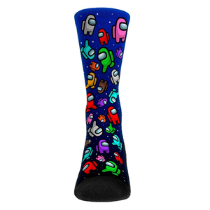 OEM Custom Comfortable Men's <b>Socks</b> Full-Color Sublimation Anti-Slip Anti-Bacterial <b>Hot</b> Sale for Autumn Blank Dye-Printing <b>Socks</b> - Product Image 3