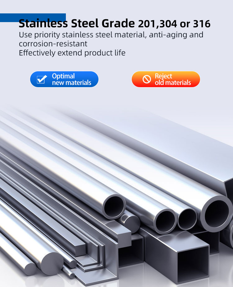 4.6*300mm Industrial Cable Zip Ties Stainless Steel SS304