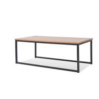 Table basse en bois massif artisanale moderne pour centre commercial, hôtel, bar à domicile et salle de sport - Durable et écologique