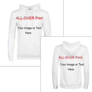 Sweat-shirts et sweats à capuche pour hommes en molleton français uni brodé tie-dye surdimensionné, sweat-shirt personnalisé - Product Image 6