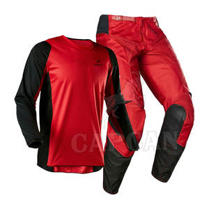 Tenue de course de motocross pour hommes, vêtements de sport coupe-vent pour athlètes de motocross, au prix de gros - Product Image 6