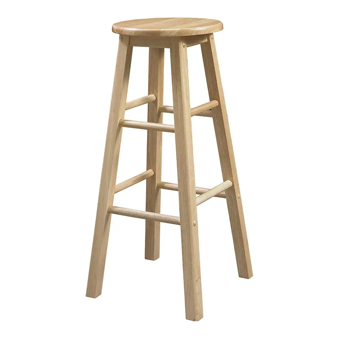 Tabouret de comptoir de cuisine, siège rond, pour comptoir