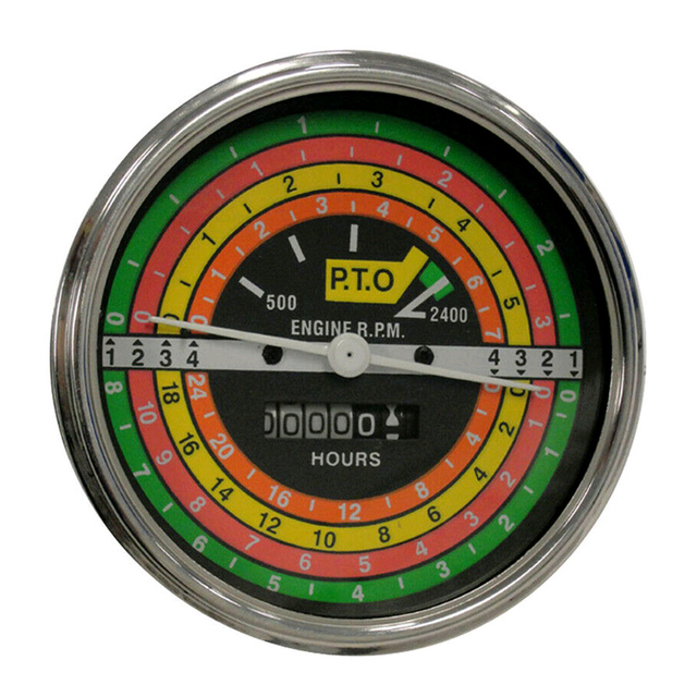 Quality Spares International 388588R91 for New Gas/Diesel Tractor Tachometer 706 806 1206 2806 21206 66748C1 12-Month Warranty