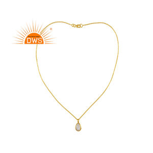 Collier Pendentif en Argent Sterling 925 de Qualité Supérieure avec Pierre de Lune Blanche Naturelle 2026 pour Femme - Fabricant de Bijoux - Product Image 3