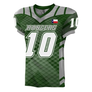 Ropa deportiva Uniforme de fútbol americano Últimas camisetas de fútbol de estilo americano para hombres - Product Image 3