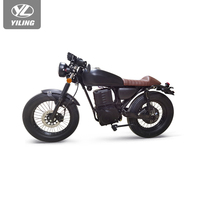 Haute qualité 72V Electro Cafe Racer motos nouvel état motos électriques 3000W moteur sans balais matériau en acier 80 km/h