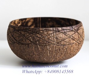 Factory Direct Wholesale <b>Coconut</b> Bowl Set Vintage Customized Logo <b>Coconut</b> <b>Shell</b> Bowl Customized Logo Bowl <b>Coconut</b> - Product Image 2