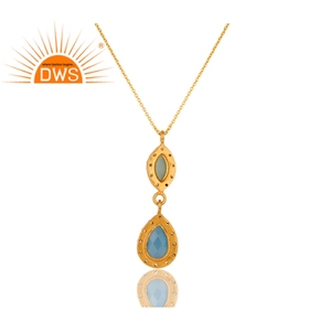 สร้อยคอโซ่จี้อัญมณีหลายแบบสำหรับผู้หญิง,เครื่องประดับหินโมราเครื่องประดับเงิน925ชุบทอง18K สำหรับปาร์ตี้ผู้จัดจำหน่ายเครื่องประดับ - Product Image 2